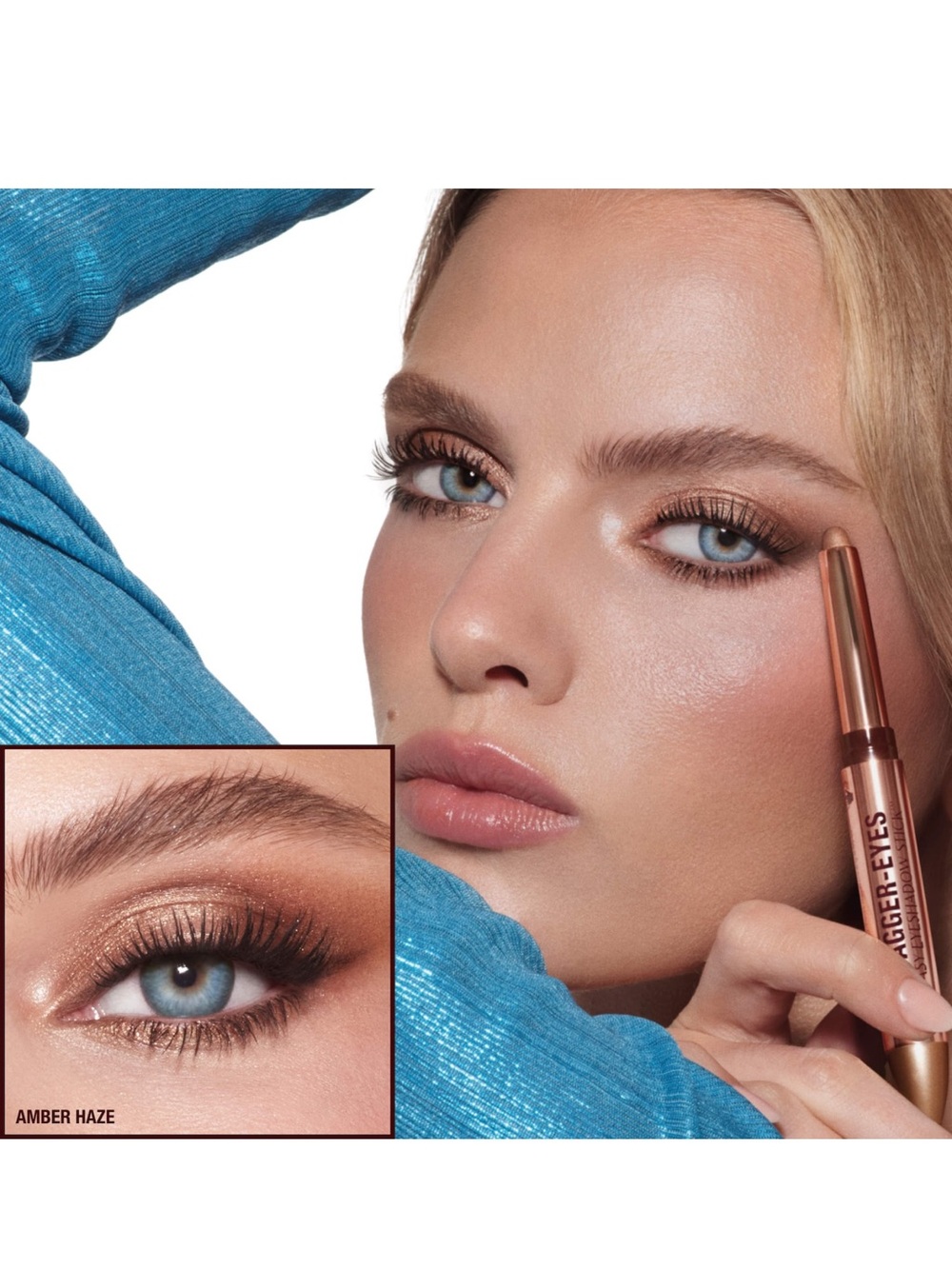 Charlotte Tilbury Exagger-Eyes Eyeshadow Stick — Desert Sculpt NEW IN BOX✨ - Picture 7 of 10